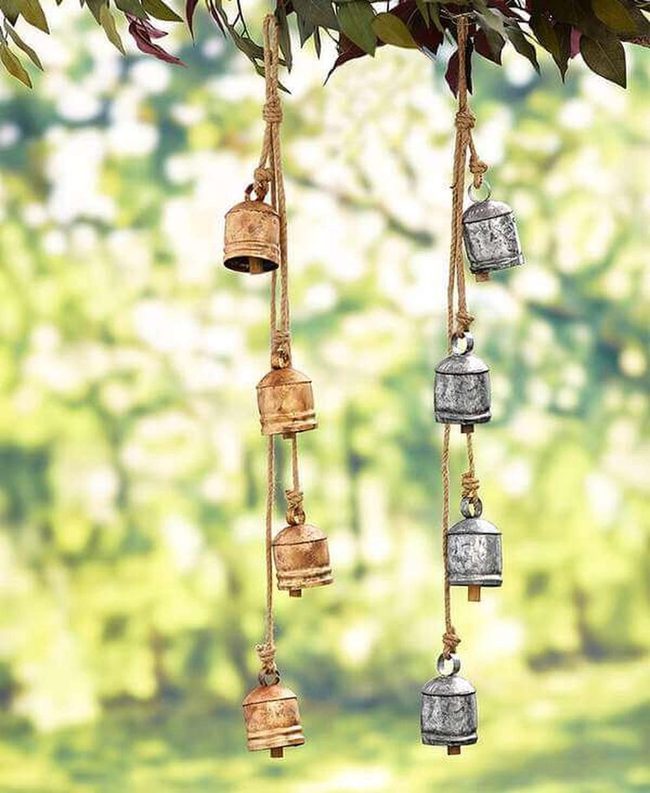 Copper Silver Chime Garden