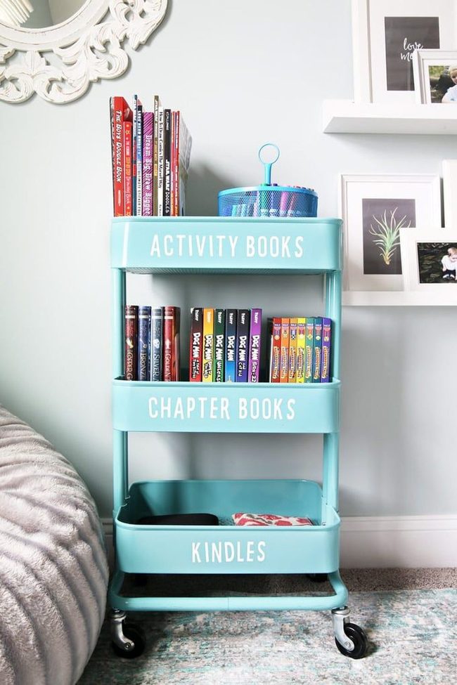 Mobile Library Cart