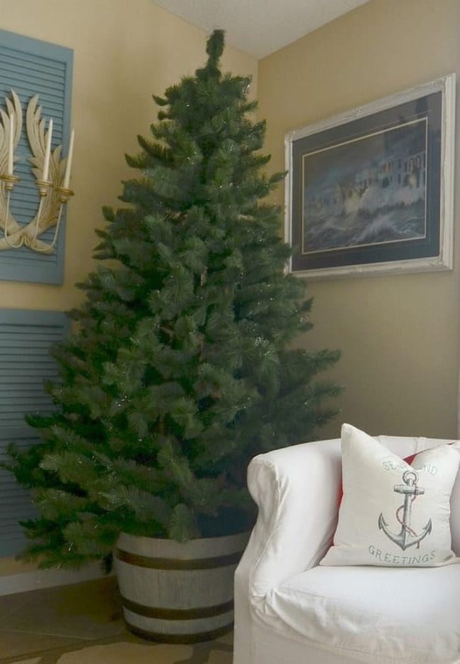 Weathered Barrels, Festive Pine Red