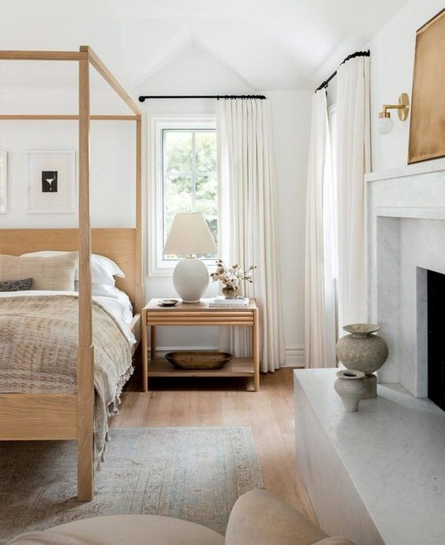 White Marble Bedroom Simplicity