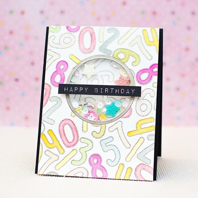 Confetti Window Birthday Burst