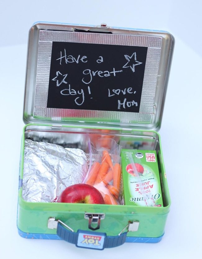 Green Lunchbox, Mom'S Message