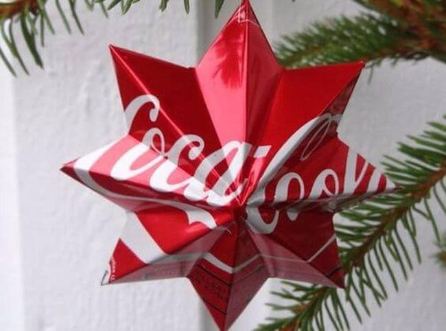 Red Soda Can Star