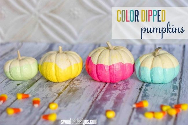 Unconventional Pumpkins On Weathered Wood