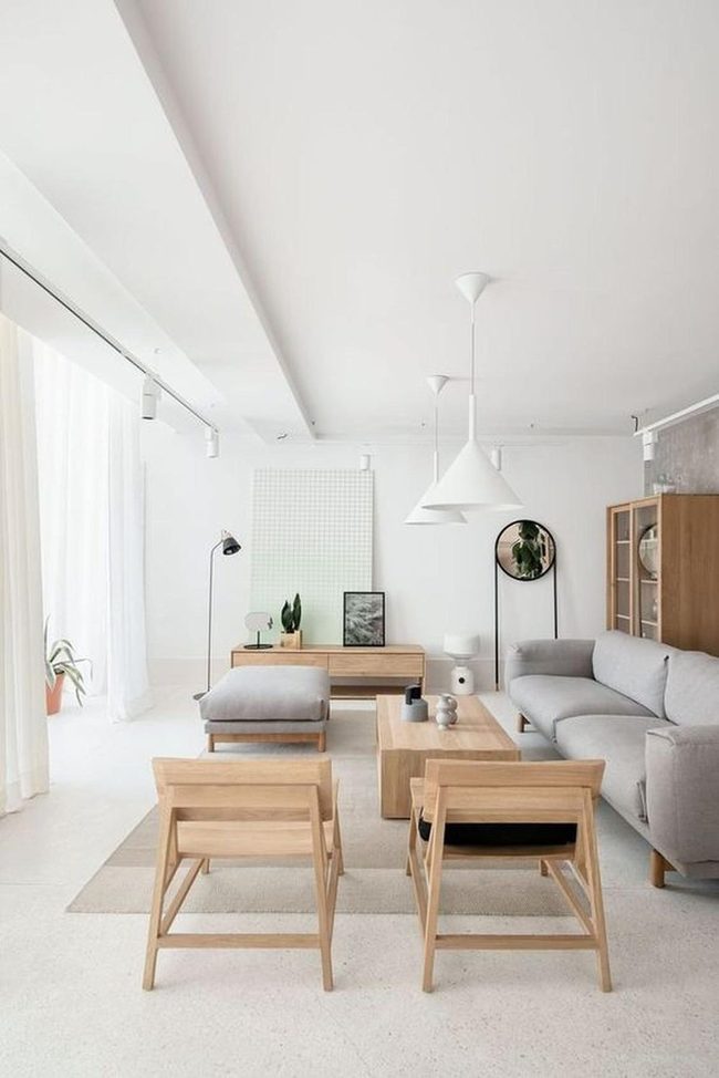 Light Wood Living Room Sanctuary
