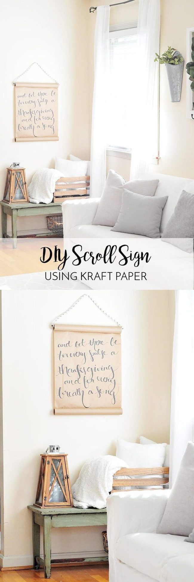 Handmade Paper Scrolls, Instant Wall Art