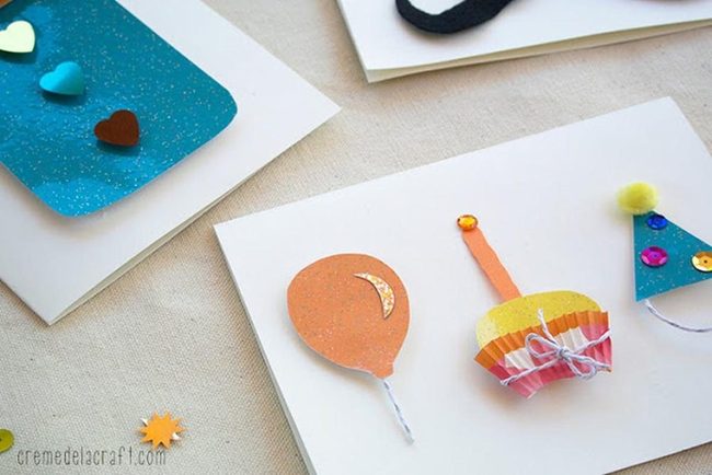 Colorful Paper Cutout Celebration