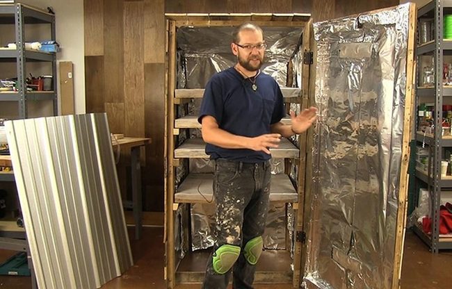Silver Metal Workshop Space