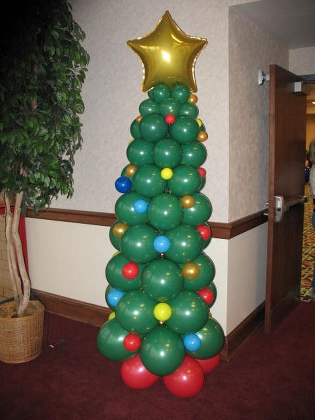Colorful Balloon Tree Statement