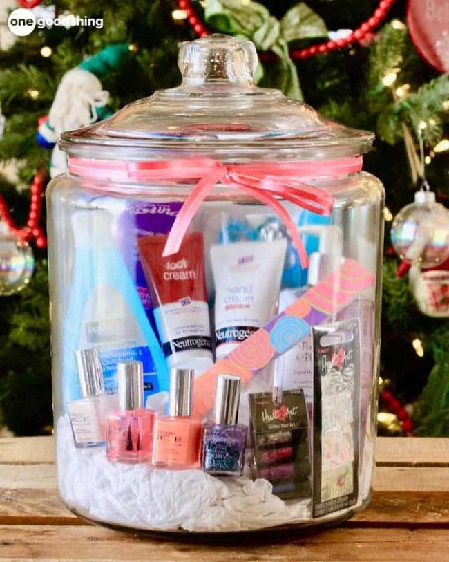 Mason Jar Nail Care Kit