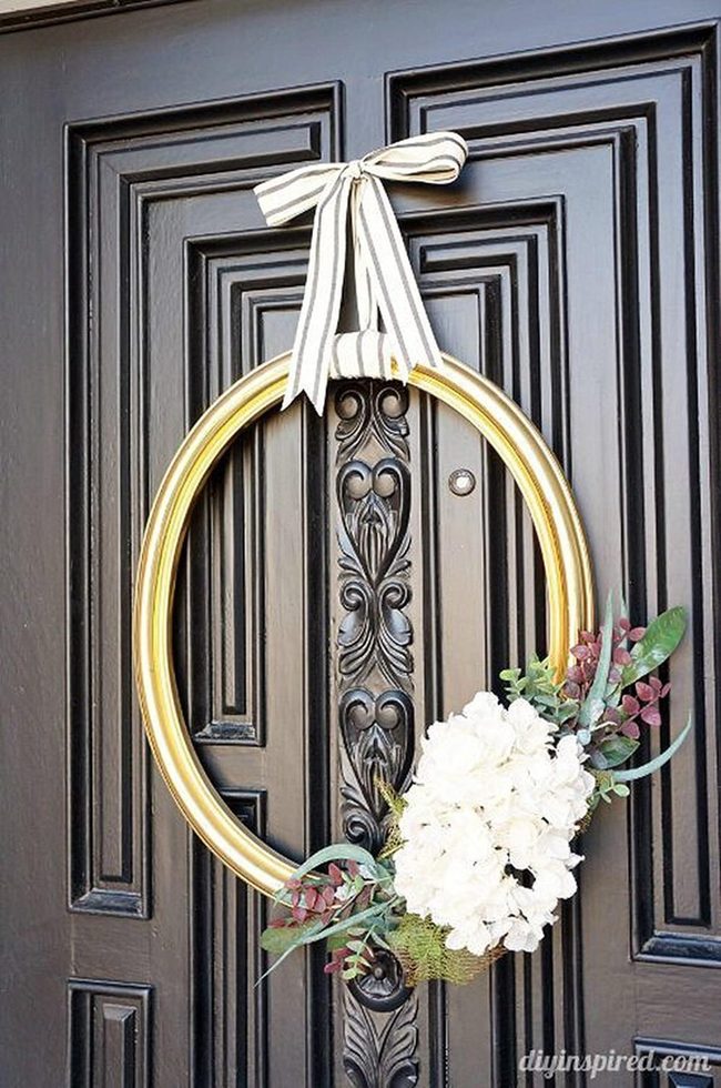 Vintage Frames Blooming Doorway