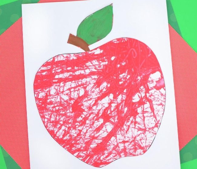 Red Apple Hand-Drawn Sketch