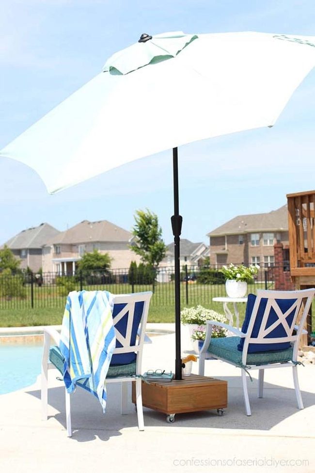 Portable Poolside Shade Solution
