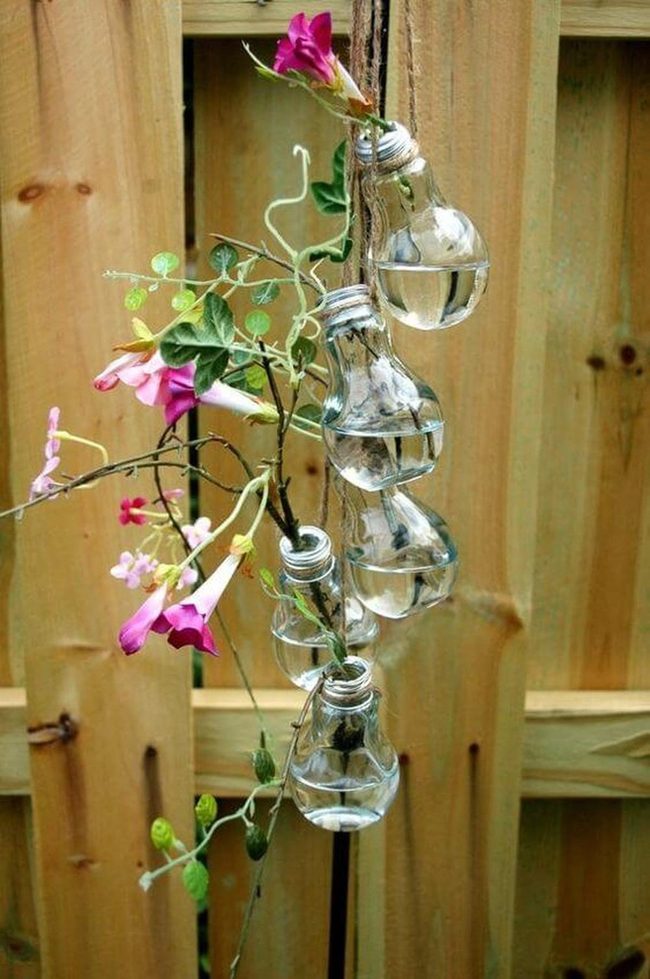Transparent Floral Water Globes