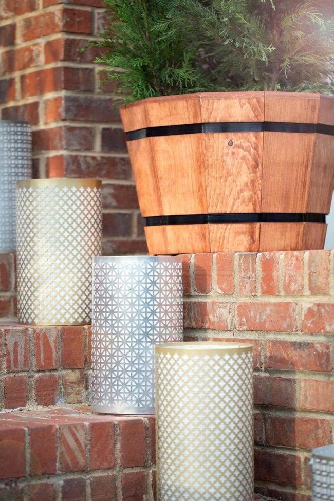Metallic Winter Tealights Sparkle
