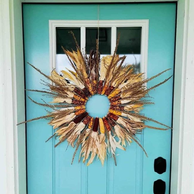 Turquoise Door Harvest Welcome