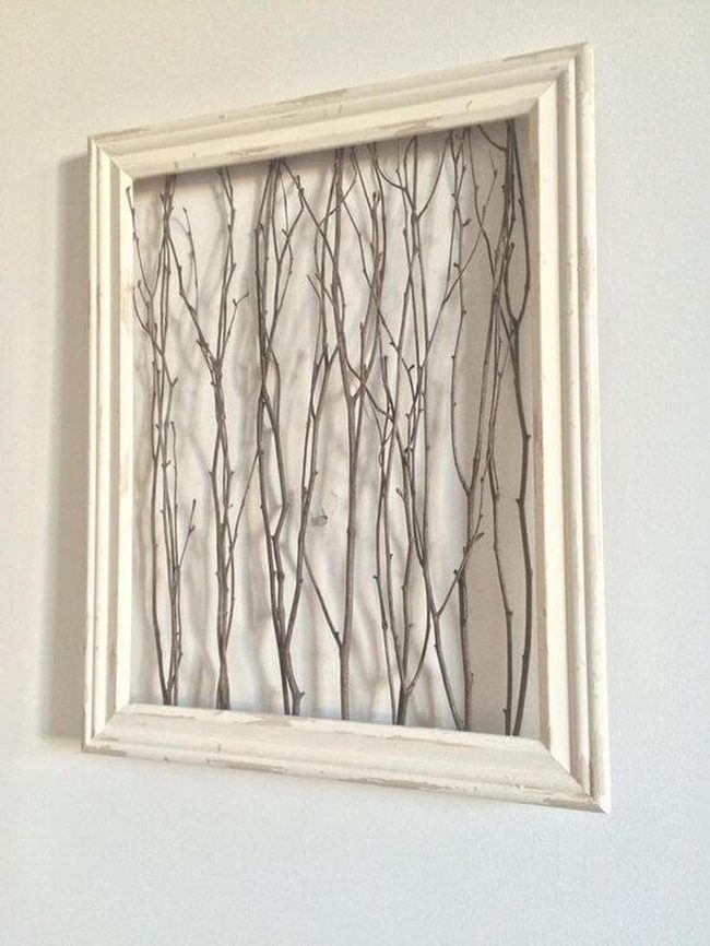 Brown Branches Natural Frame