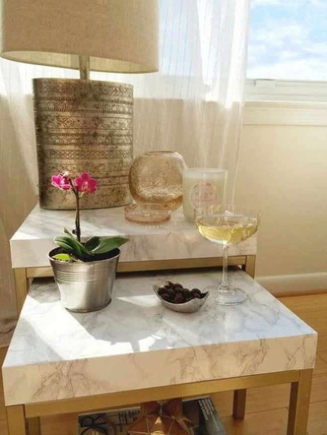 Marble And Gold Elegance