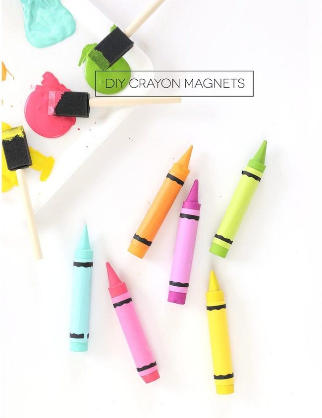 Multicolor Crayon Magnets