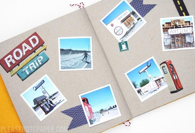 Bright Photos, Dark Tape Frames