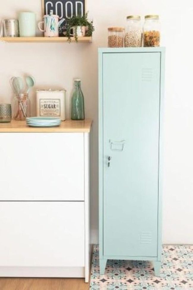 Retro Tiles, Modern Kitchen