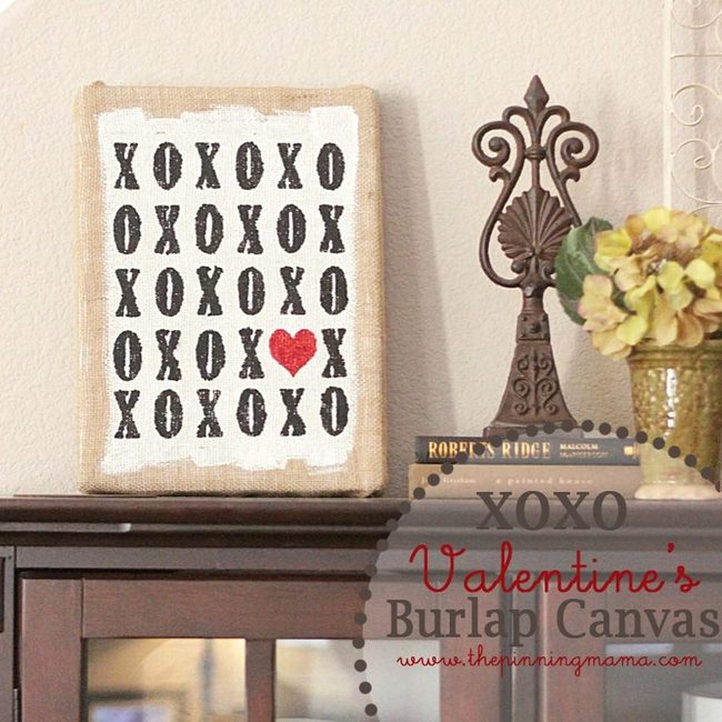 Red Heart Tic-Tac-Toe Board