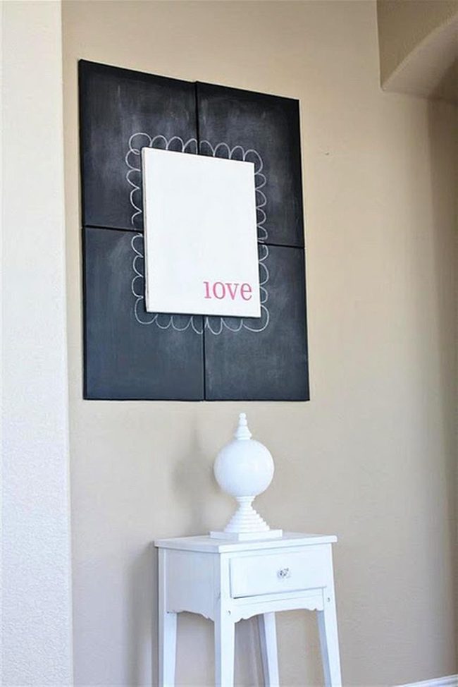 Pink Love Letter Wall