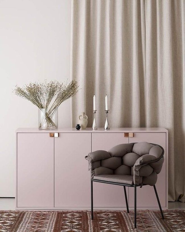 Soft Pink Cabinet Statement