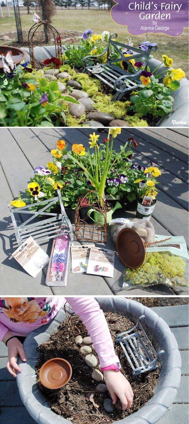 Miniature Stone Pathways In Pots