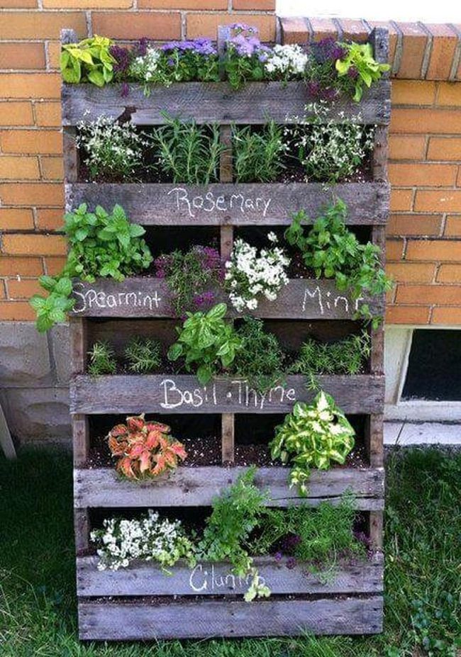 Weathered Wood Herb Tower