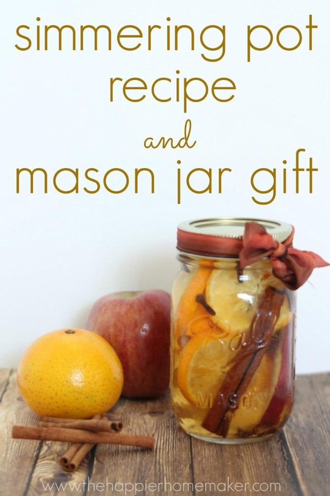 Cinnamon Orange Spice Jars