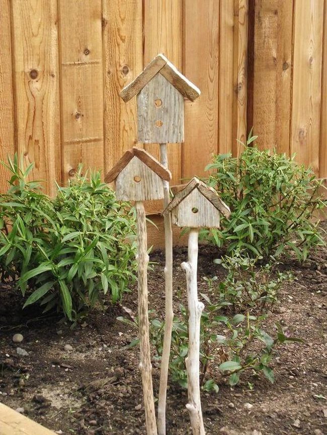 Reclaimed Wood Birdhouses