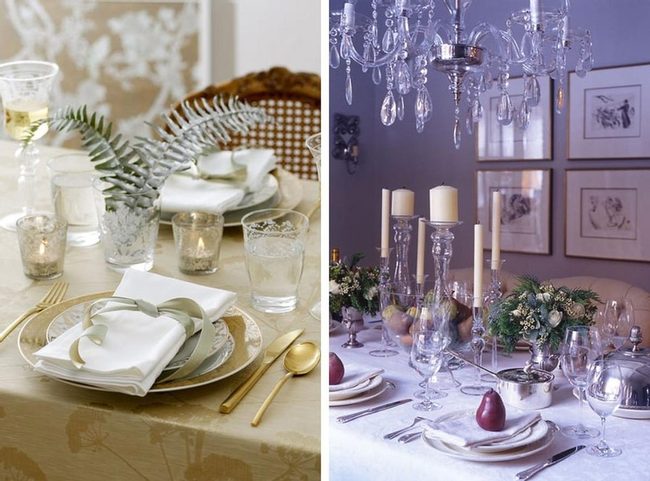 Golden Chandelier Dining Elegance