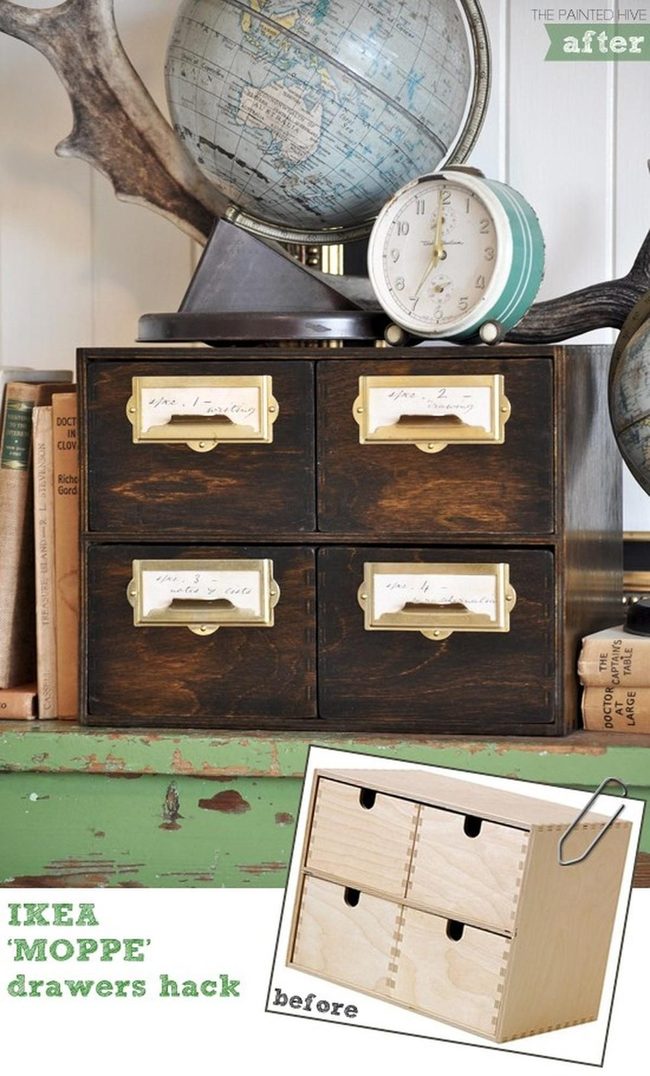 Weathered Wood, Brass Details, Vintage Stories
