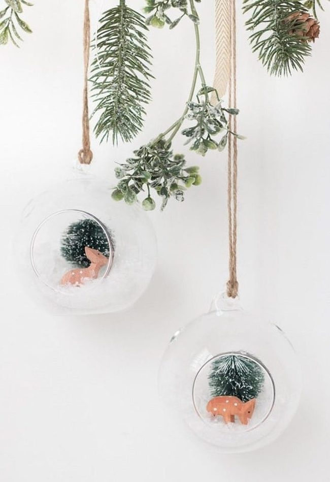 Glass Orb Winter Wonderland
