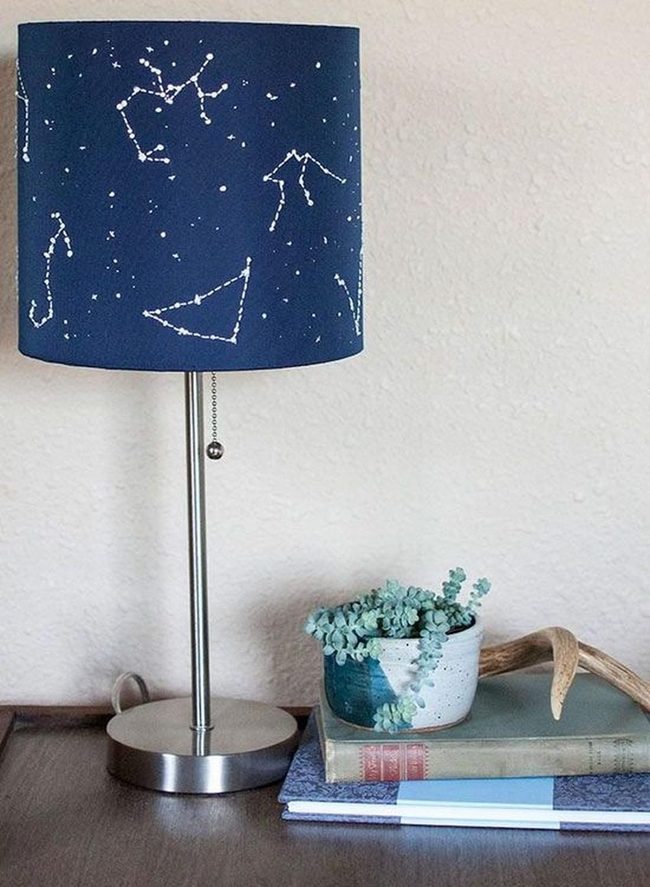 Constellation Blue Lamp Corner