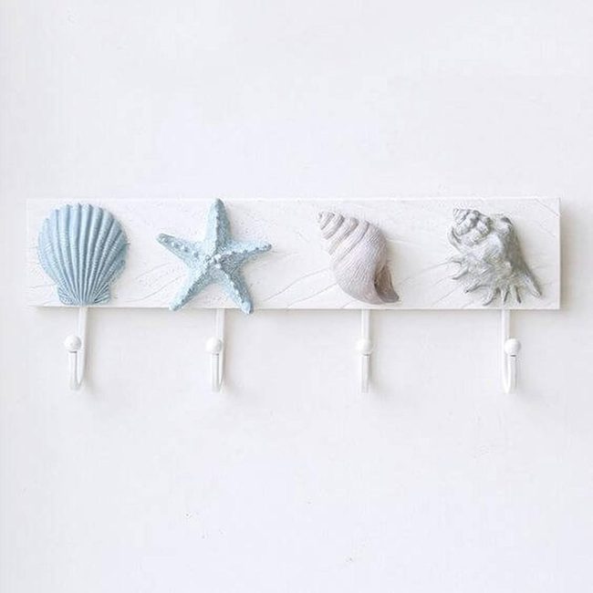 Coastal Shells Wall Hook