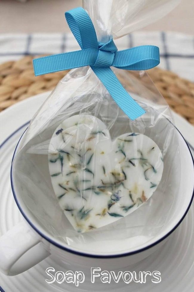 Glitter Soap Wedding Favors