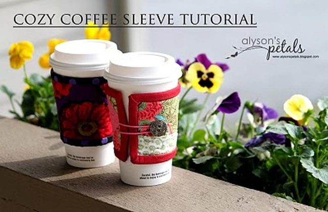 Red And Purple Floral Sleeves