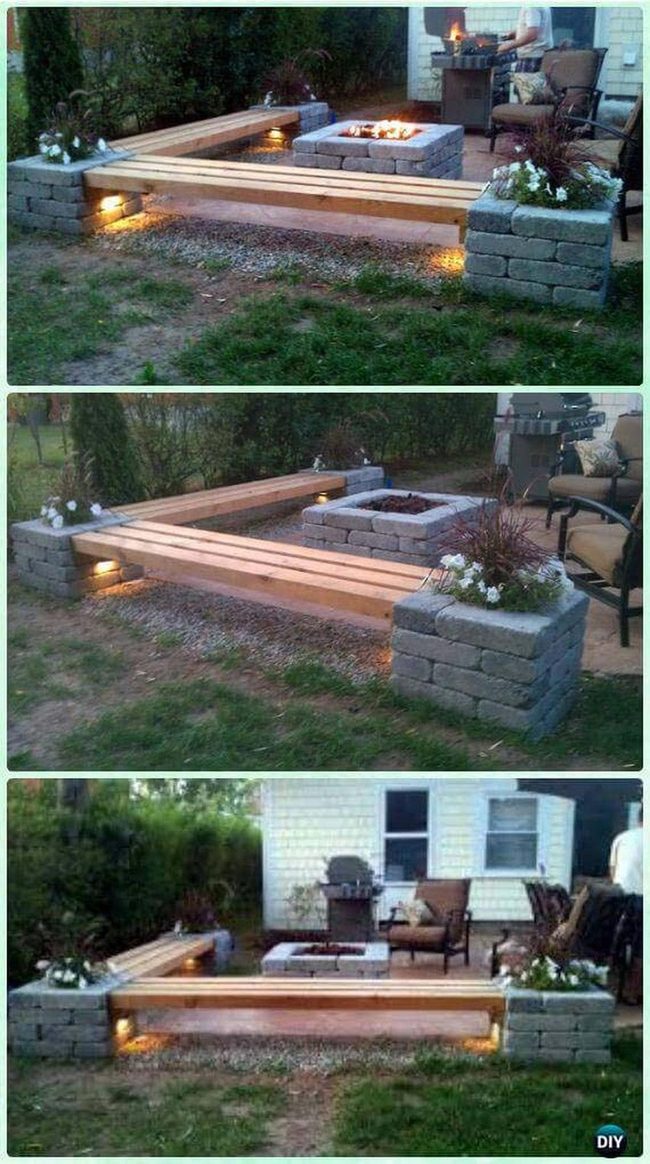 Backyard Firepit Gathering Spot