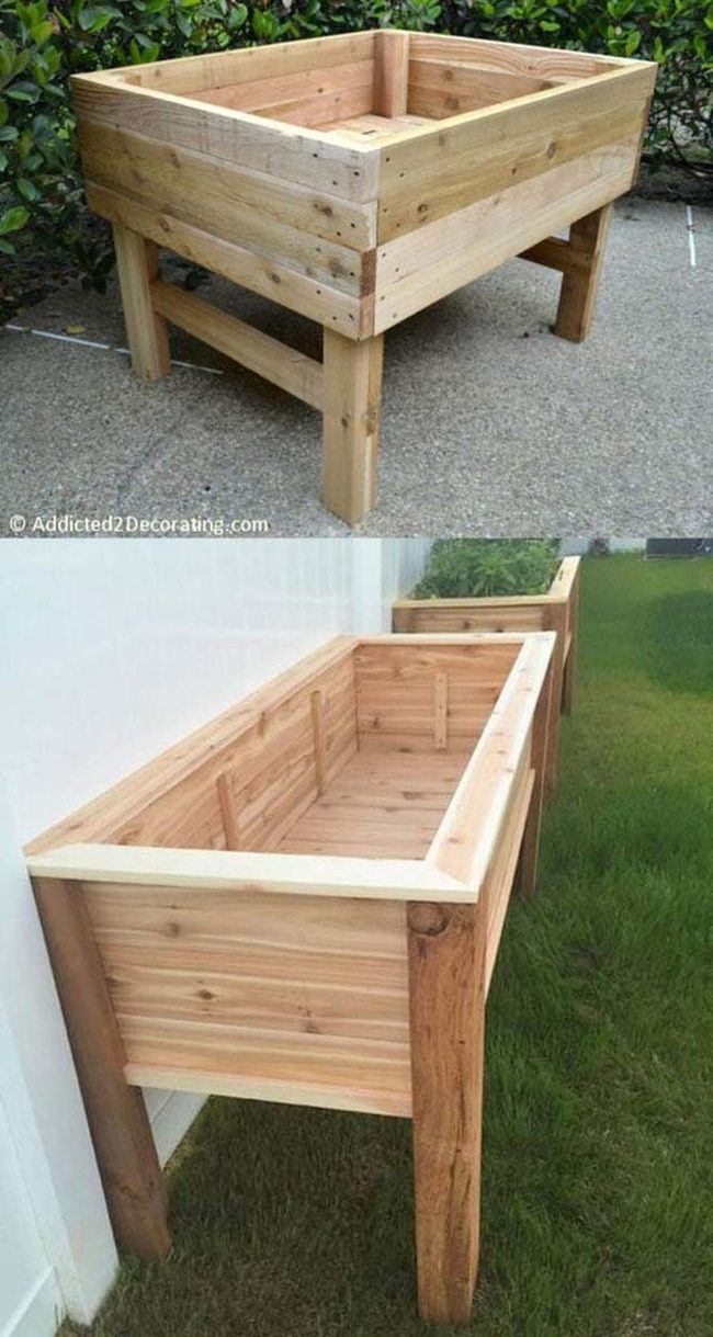 Wooden Raised Garden Beds