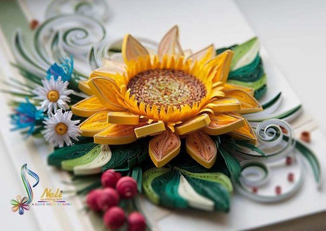 Golden Sunflower Arrangement