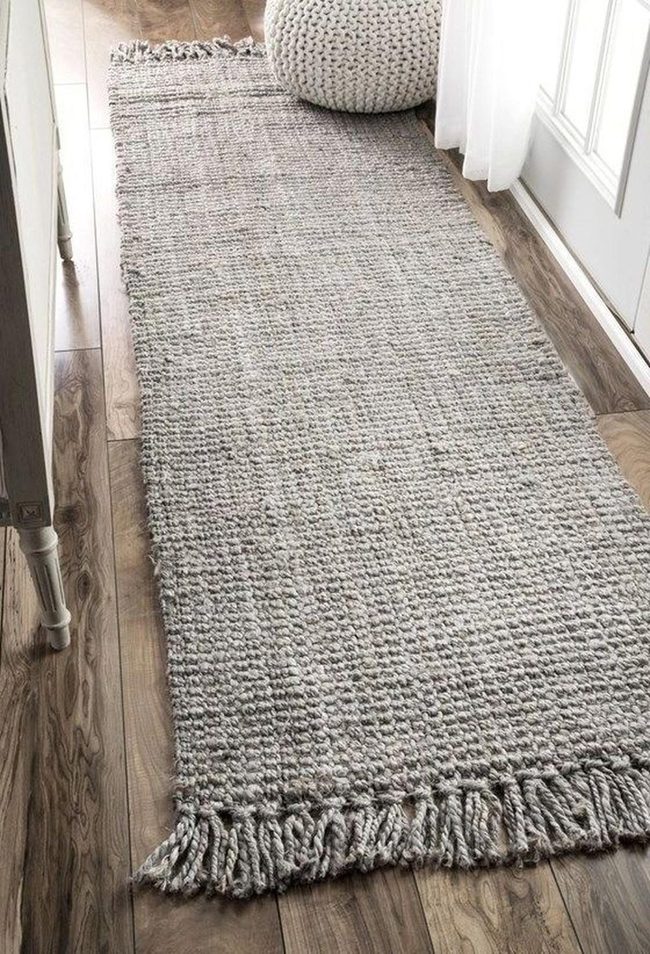 Warm Wood And Gray Fringe