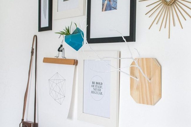 Golden Sunburst White Walls
