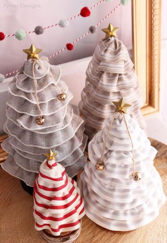Layered Ribbon Foam Cones