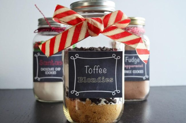 Layered Brown Sugar Cookie Mix