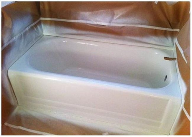 Scratched Tub, Renewed Shine