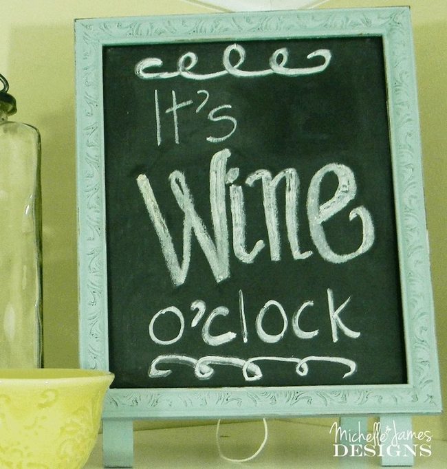 Ornate Frame Chalkboard