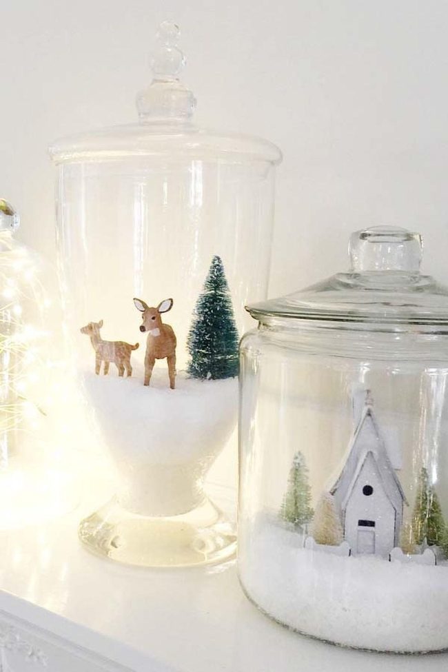 Miniature Winter Glass Worlds
