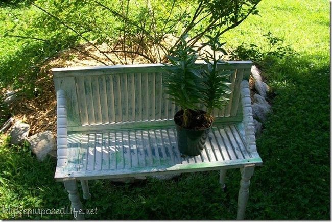 Reclaimed Wood Outdoor Seating
